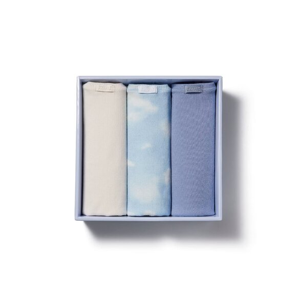Skims Cotton Rib Tank 3-Pack - NIB - Blue Quartz, Cloud, Multi - Picture 2 of 5
